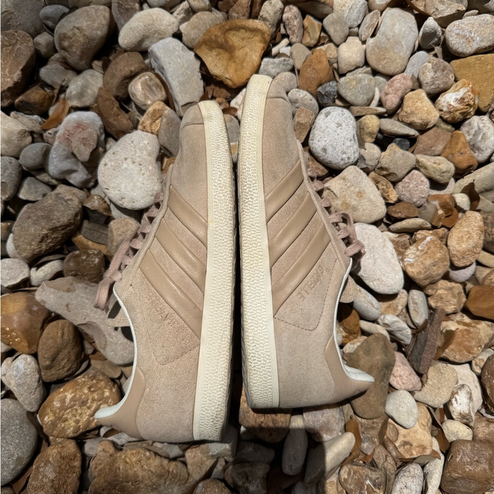 adidas Tan Sneakers Minimalist Design
